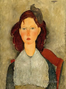 座る少女 1918年 アメデオ・モディリアーニ Oil Paintings